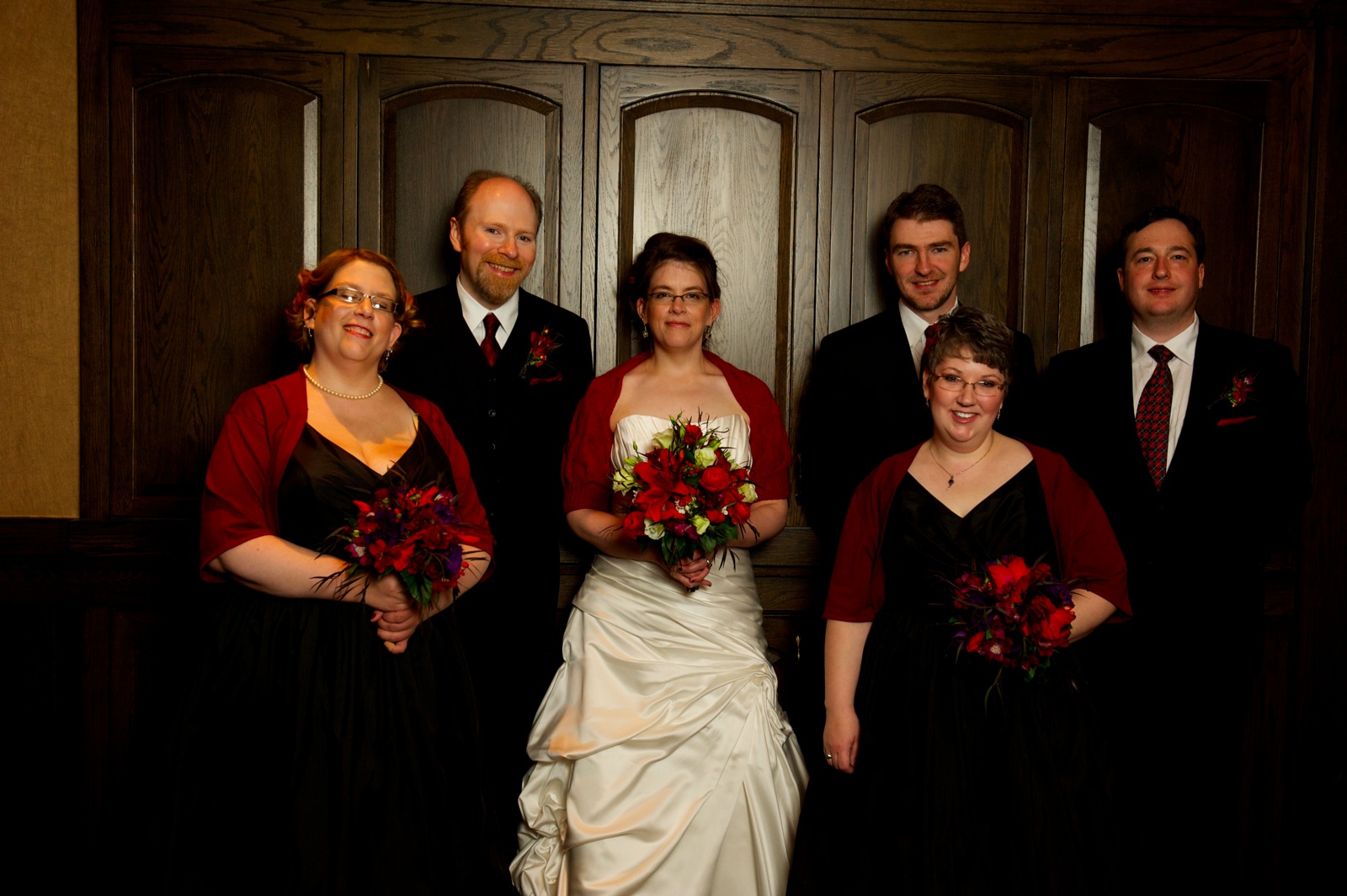 Bride, Groom & Attendants