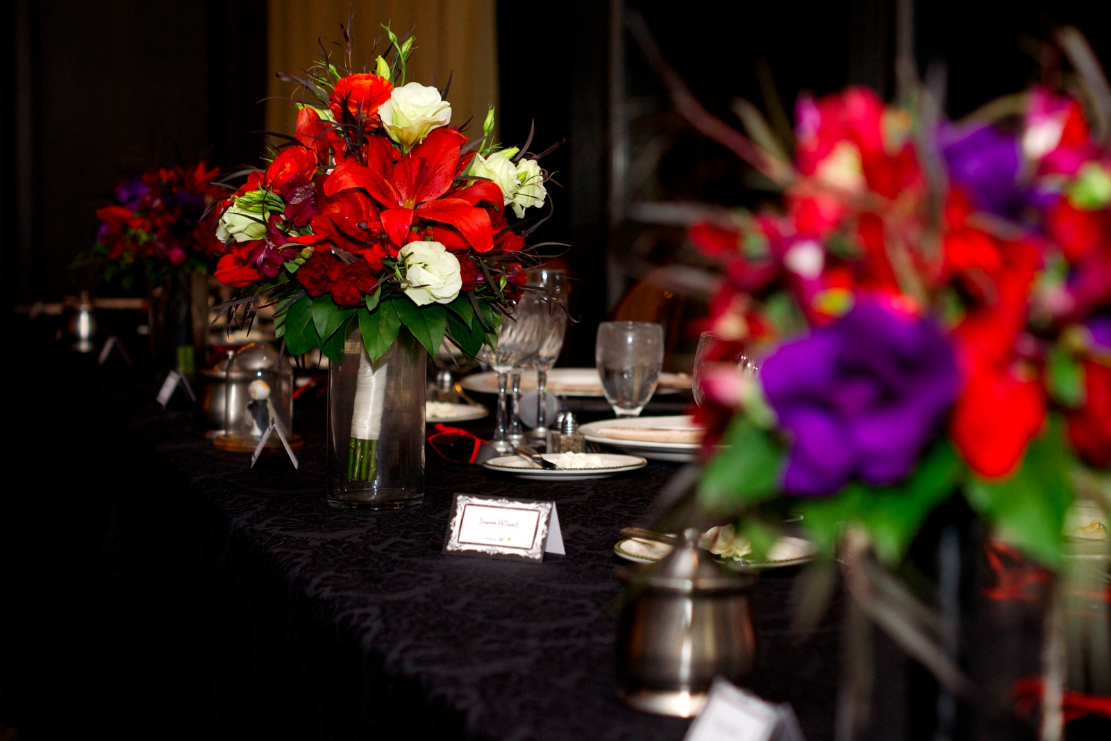 Head Table Flowers