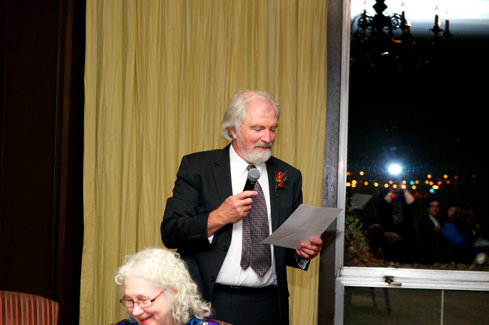 Henry Begins His Toast